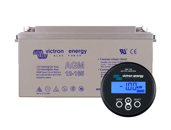 702 Moniter and AGM battery